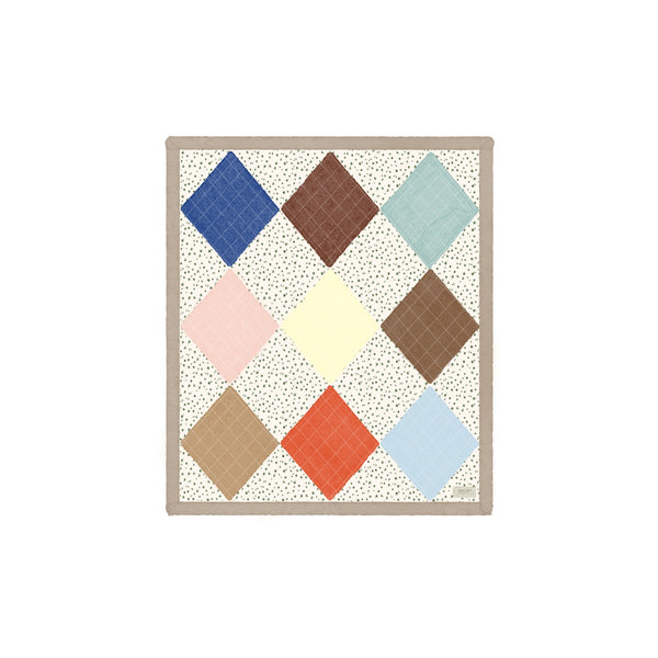 Quilted Aya Wall Rug - Small - Multi