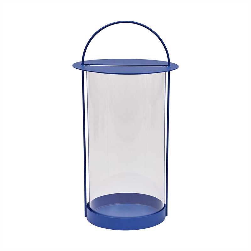 Maki Lantern - Large in Optic Blue