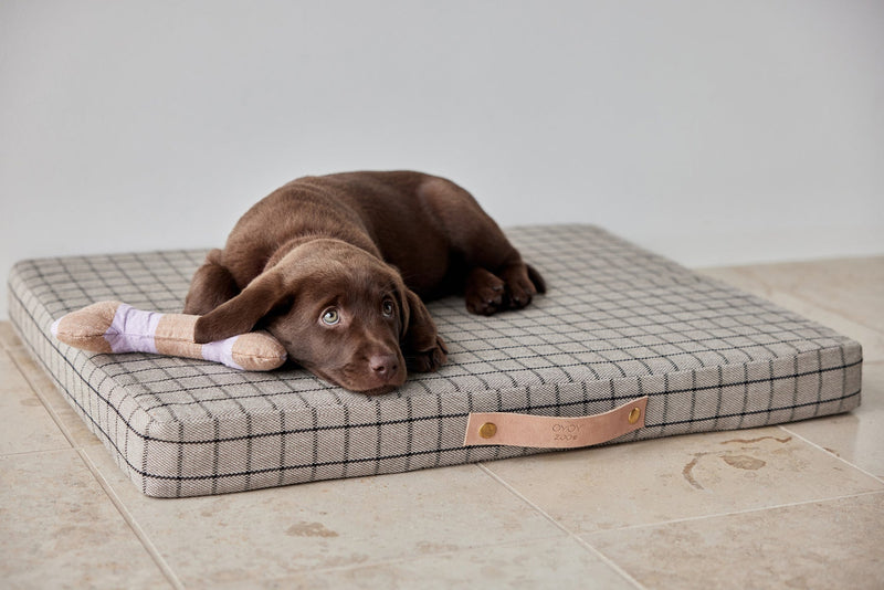 Milo Grid Dog Cushion