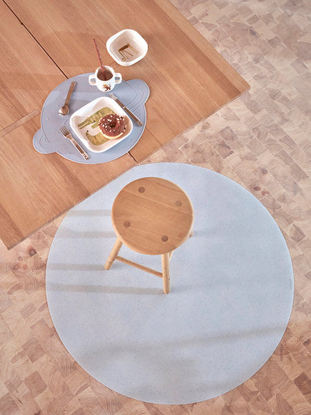 Blue chair mat outlet