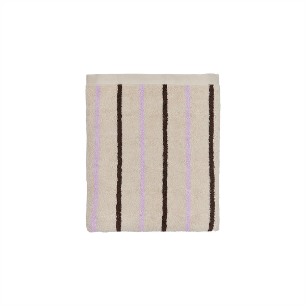 Raita Towel - Mini - Purple/Clay/Brown