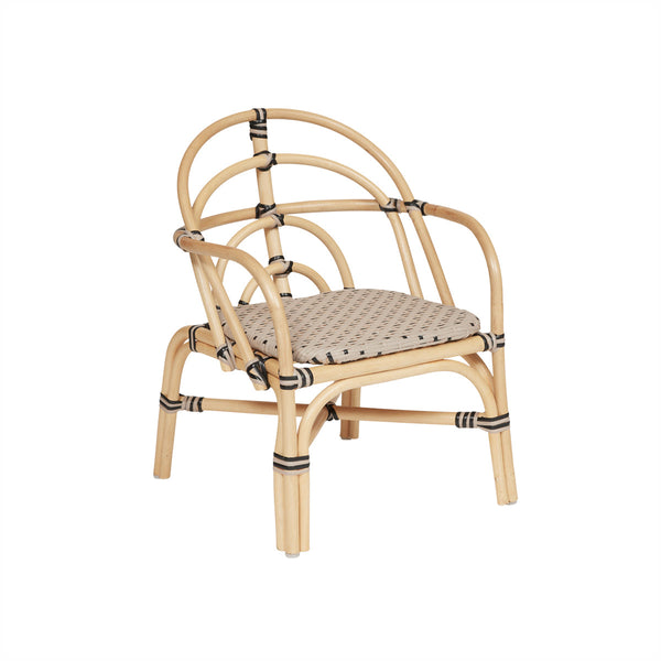 Momi Mini Outdoor Chair - Nature/ Clay