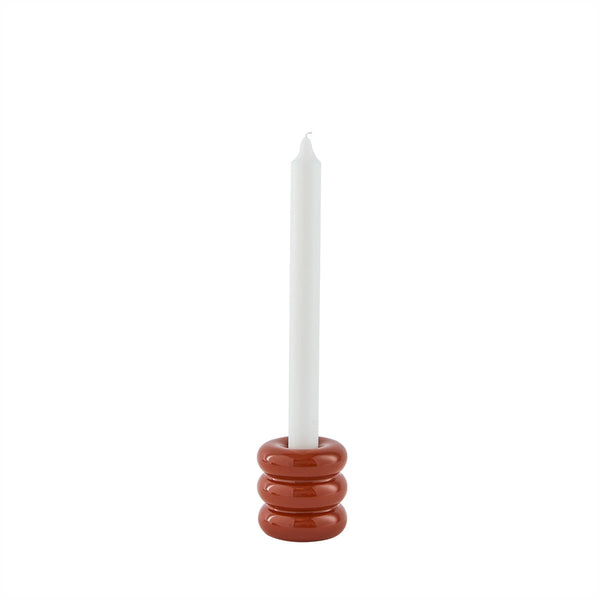 Savi Ceramic Candleholder High 5