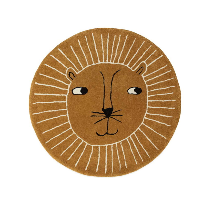 Lion Rug - Caramel