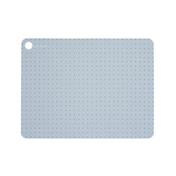 Placemat Grid Dot - 2 Pcs/Pack - Pale Blue