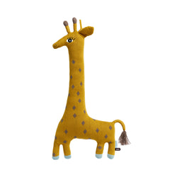 Noah Giraffe Cushion - Curry