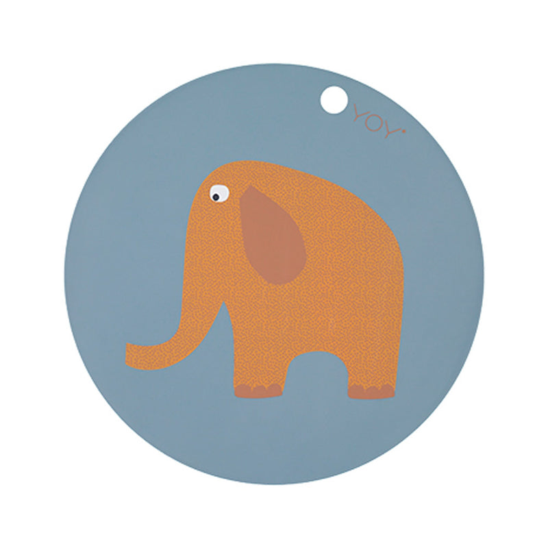 Placemat Elephant - Tourmaline