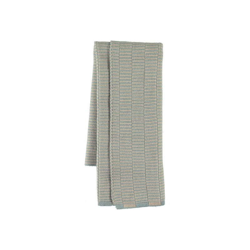 Stringa Mini Towel - Pale Blue / Camel