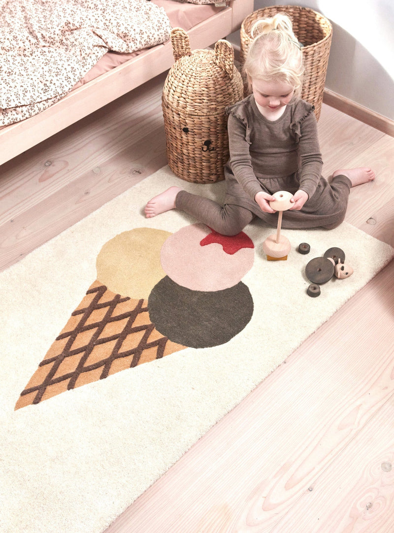 Ice Cream Rug Pattern Ice Cream Tufted Rug – oyoy.us