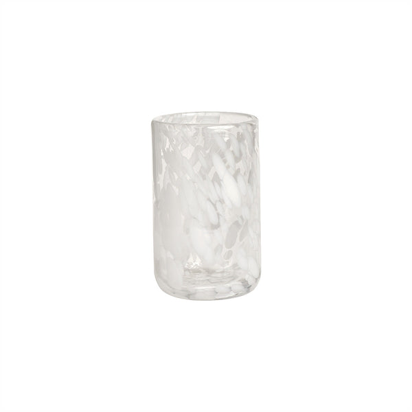 Jali Glass in White
