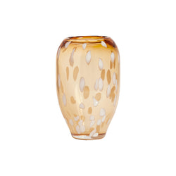 Jali Medium Vase in Amber