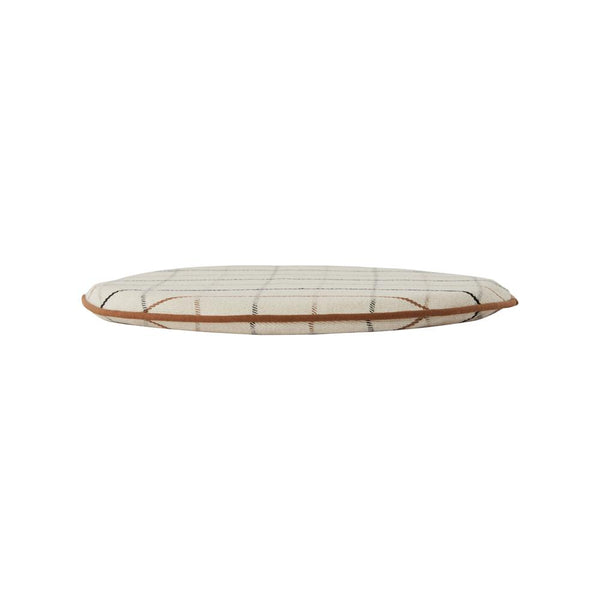 Grid Seat Cushion - Offwhite