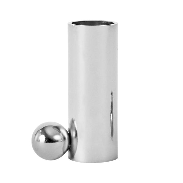Palloa Candleholder - High - Silver