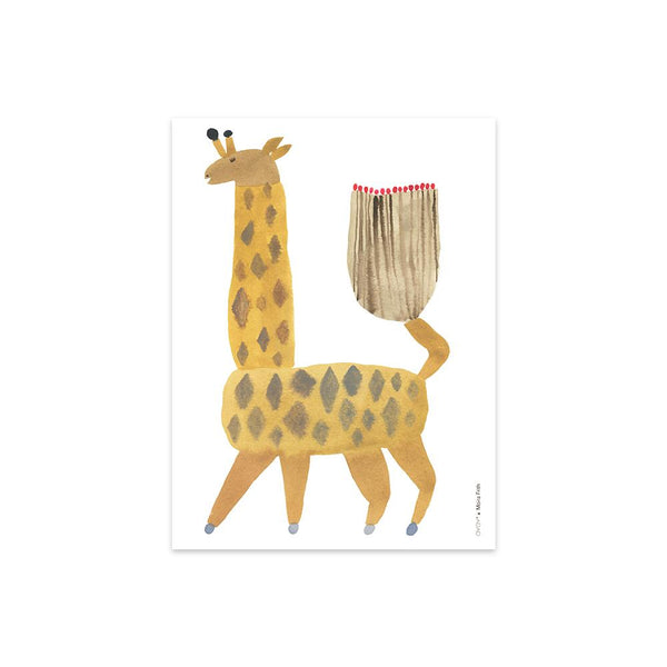 Poster - Noah Giraffe - Multi