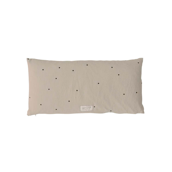 Kyoto Dot Cushion Long - Clay