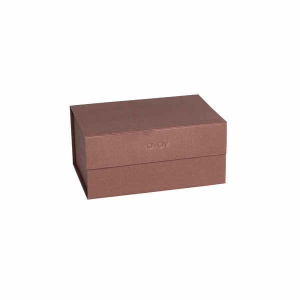 Hako Storages Box in Dark Caramel 1