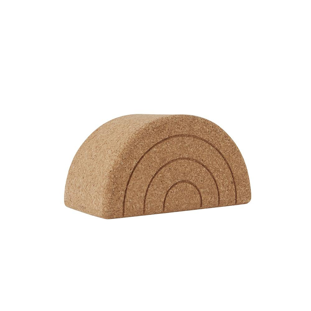 OYOY Cork Rainbow Balance Stool OYOY Cork Rainbow Balance Stool