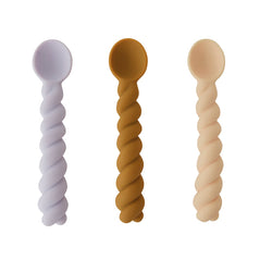Mellow - Spoon - Pack of 3 - Lavender / Vanilla / Light Rubber