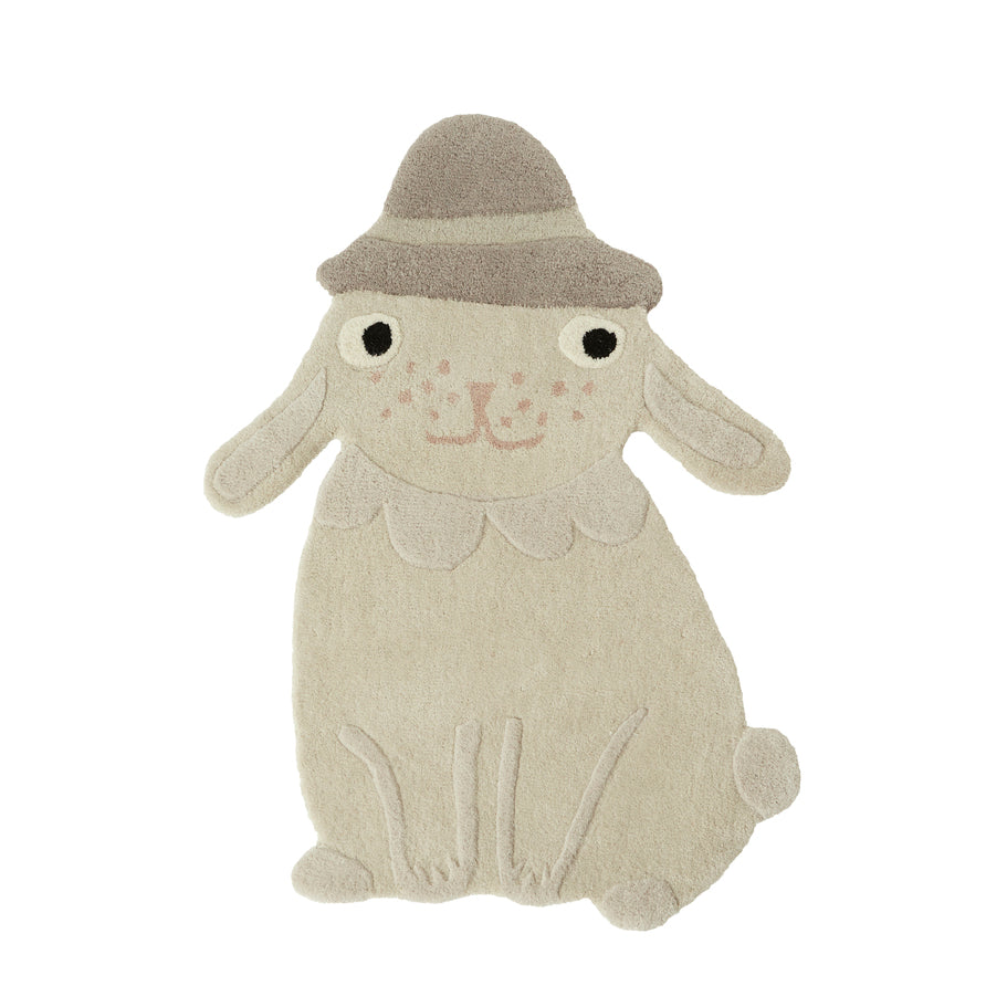 animal adventure chubblies lamb plush in ivory