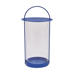 Maki Lantern - Large in Optic Blue