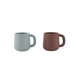 Mellow Cup - Pack of 2 - Choko / Pale Mint