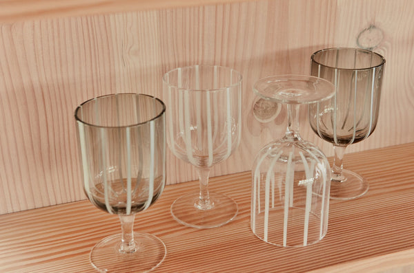 Mizu Wine Glass - Grey