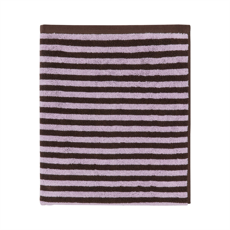 Raita Towel - Large - Purple/Brown