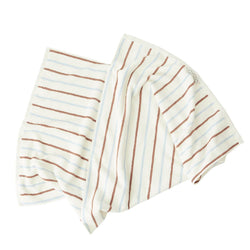 Raita Towel Medium Caramel Ice Blue 1