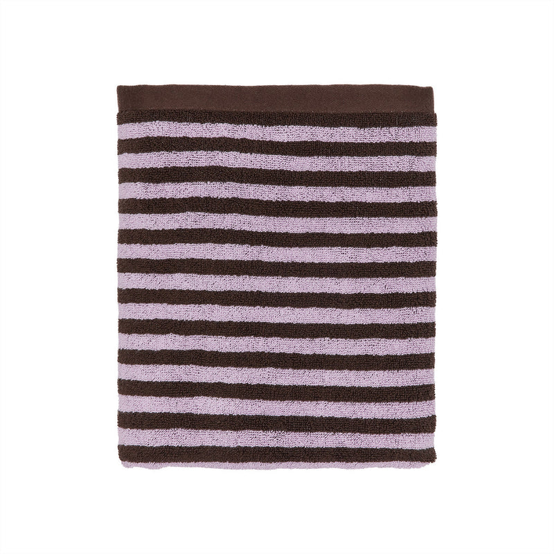 Raita Towel - Medium - Purple/Brown