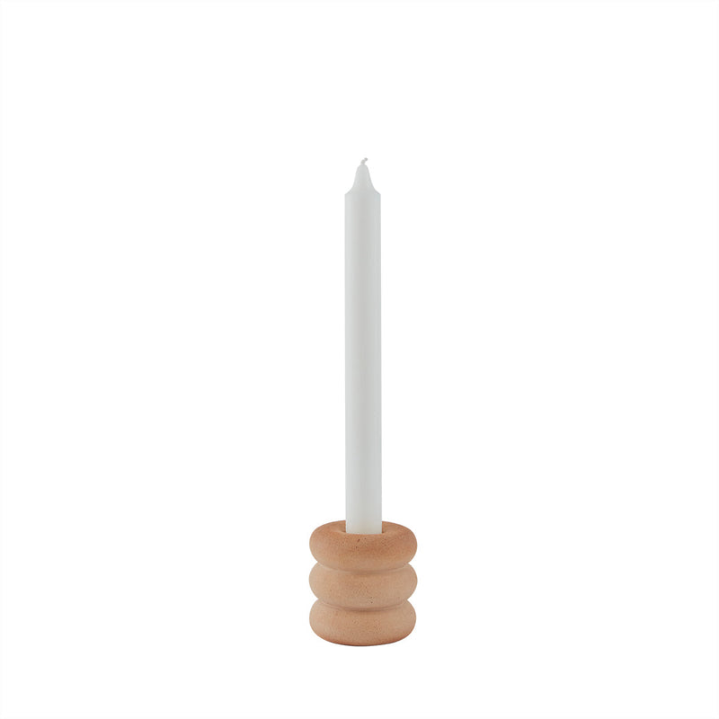 Savi Ceramic Candleholder - High
