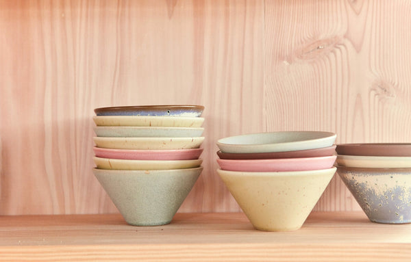 Yuka Bowls in Warm Colors