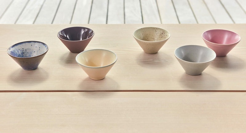 Yuka Bowls in Cool Colors