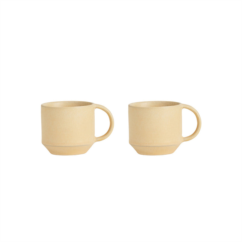 Yuka Espresso Cup, Set of 2 in Butter